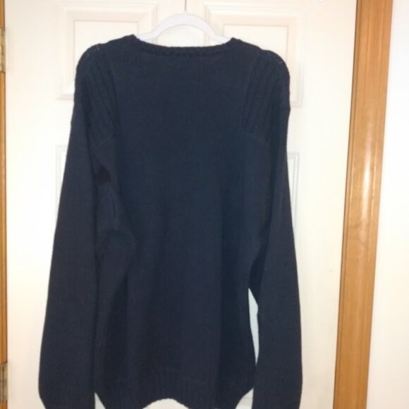 Nautica: Blue long sleeve 100% Cotton sweater. Size XXL. - Picture 5 of 5